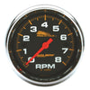 2-5/8 in. TACHOMETER 0-8000 RPM BLACK PRO-CYCLE - greatparts