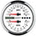 5 in. DIRECT FIT TACHOMETER/SPEEDOMETER COMBO 8K RPM/120 MPH WHITE PRO-CYCLE - greatparts