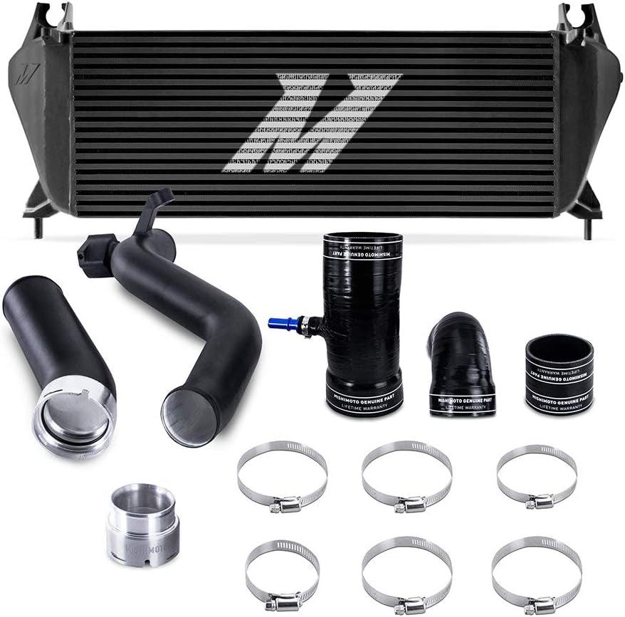 MMINT-RGR-19KBKBK Performance Intercooler Kit, Compatible with Ford Ranger 2.3L Ecoboost 2019+, Black Intercooler, Black Pipes