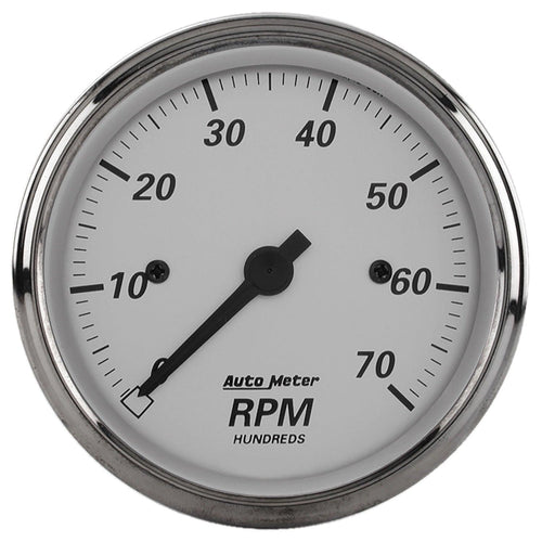 3-1/8 in. IN-DASH TACHOMETER 0-7000 RPM AMERICAN PLATINUM - greatparts