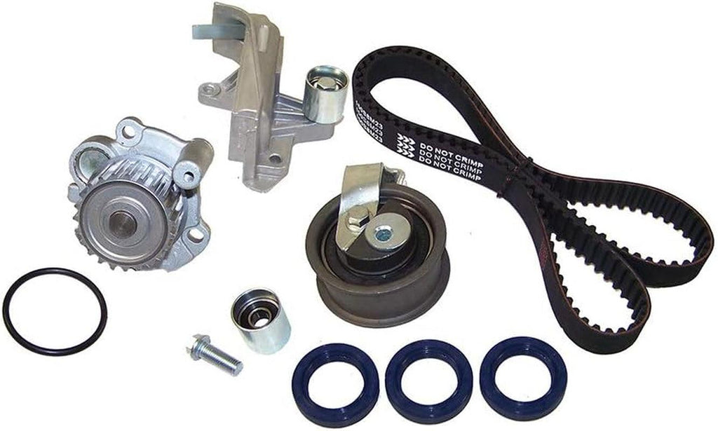 DNJ TBK800DWP Timing Belt Kit with Water Pump for 2001-2006 / Audi, Volkswagen / A4, A4 Quattro, Passat / 1.8L / DOHC / L4 / 20V / 1781Cc / AMB, AWM
