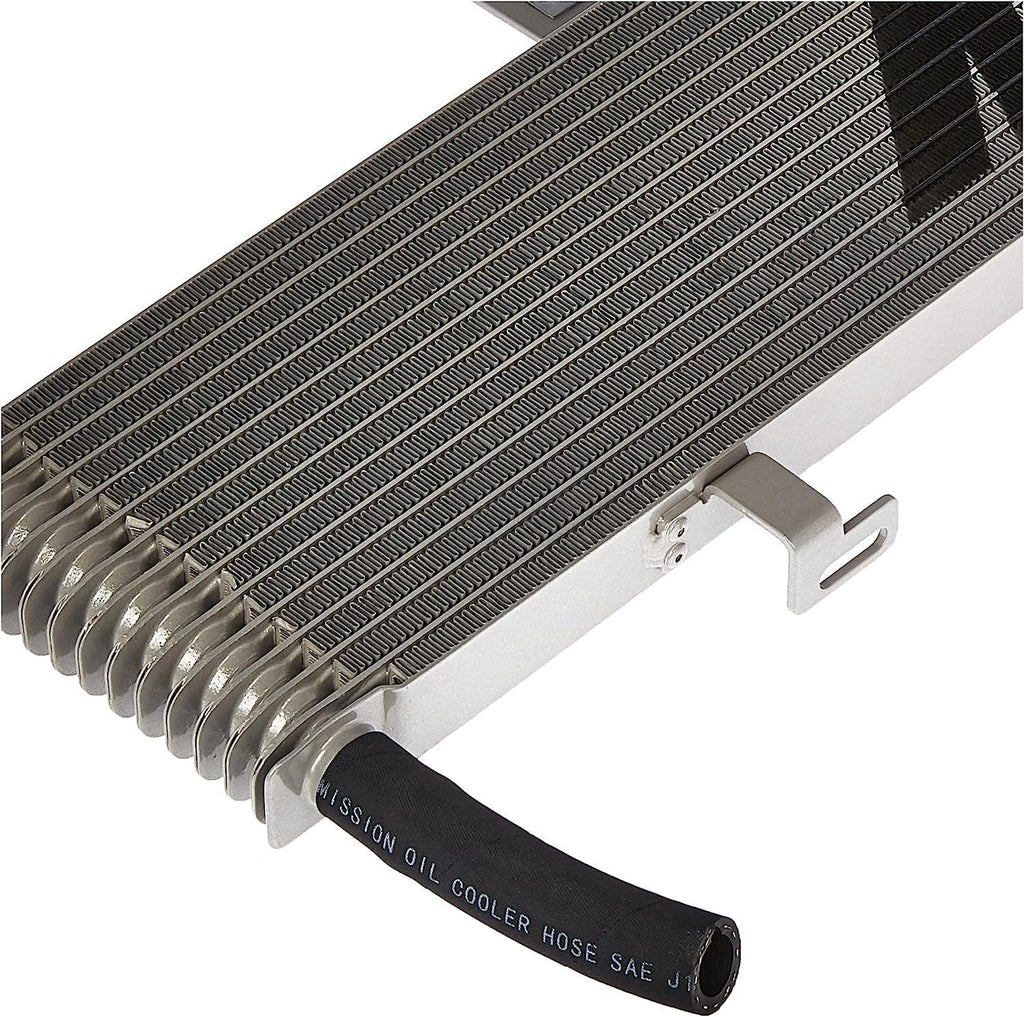 MMTC-DMAX-06SL Transmission Cooler Compatible with Chevrolet/Gmc Duramax 6.6 LBZ/LMM 2006-2010 Silver