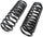 Professional 45H1024 Front Coil Spring Set