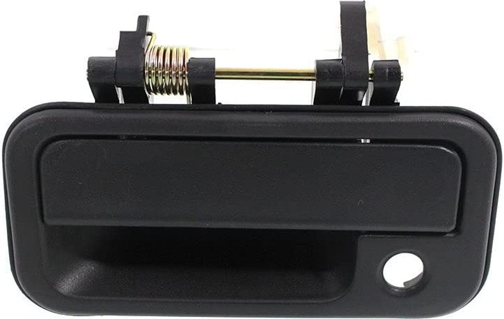 Front Exterior Door Handle Set of 2 Compatible with 1998-2000 Isuzu Amigo, Fits 1998-2002 Honda Passport Textured Black Driver and Passenger Side