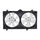 620400 Dual Radiator and Condenser Fan for 02-06 Toyota Camry TO3115122