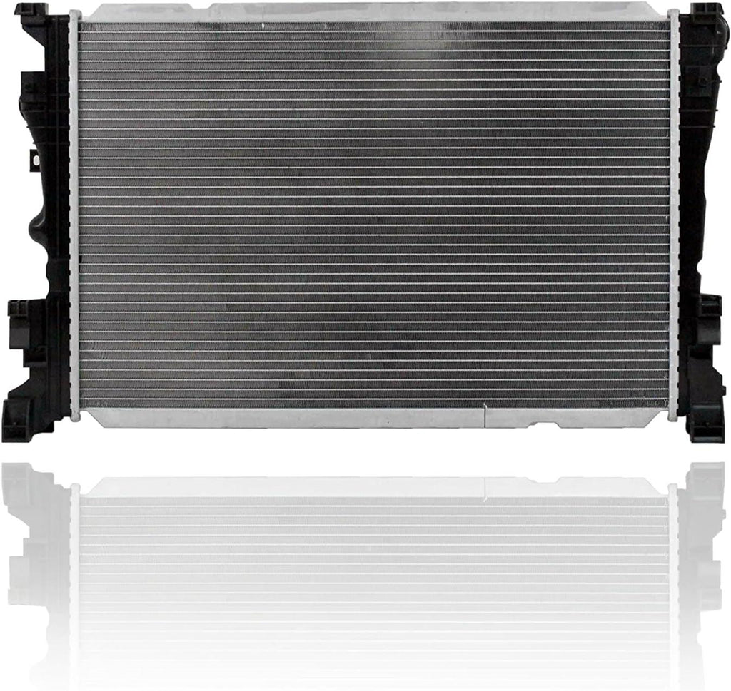 Radiator -  Compatible/Replacement for 13358 12-15 Mercedes-Benz Cls-Class Slk-Class 5.5L C-Class Sedan/Coupe 6.3L, 10-14 E63 Automatic Transmission - Plastic Tank Aluminum Core