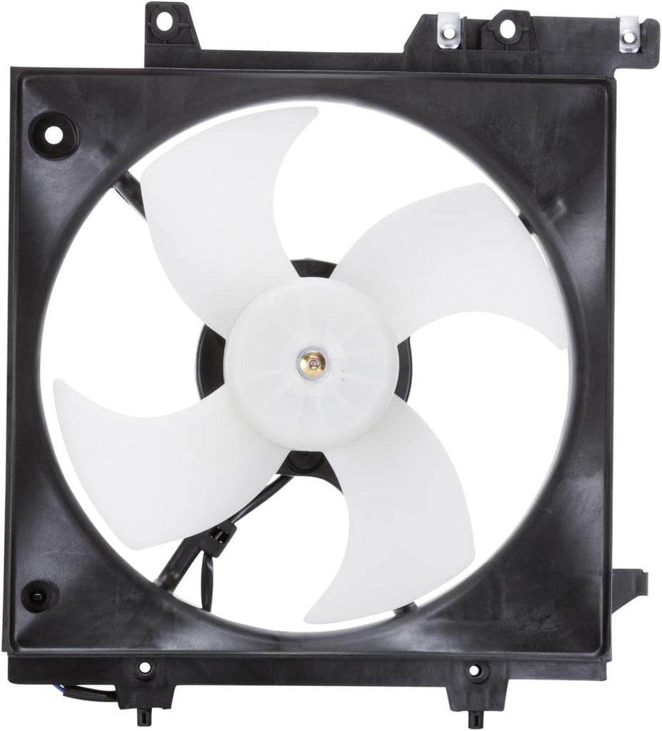 600550 Cooling Fan Assembly Compatible with 2000-2004 Subaru Legacy, Black