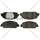 Centric Front Disc Brake Pad for Accord, HR-V (103.16540)