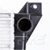 TYC 1451 Compatible with Ford F-Series 2-Row Plastic Aluminum Replacement Radiator
