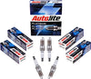 Autolite Platinum AP5144 Automotive Replacement Spark Plugs (4 Pack)