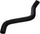 71951 Upper Radiator Hose , Black