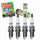 4 Pc DENSO Iridium TT Spark Plugs Compatible with Volkswagen Tiguan 2.0L L4 2009-2014
