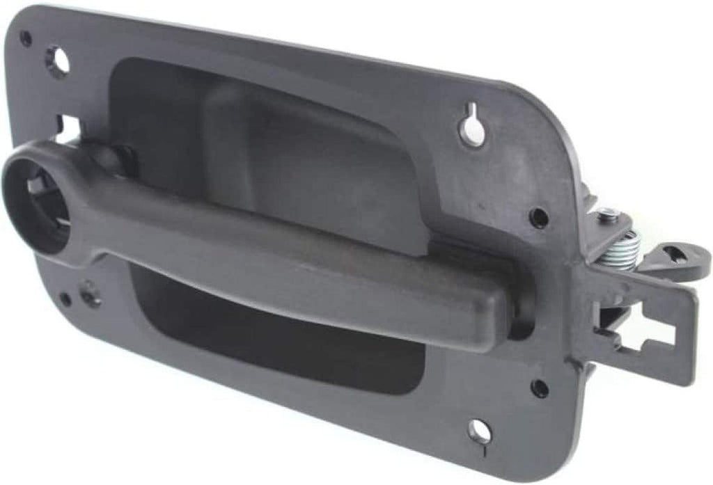 for International 4300 Exterior Door Handle Front, Passenger Side Textured Black (2008-2012) | with Key Hole| Trim: Base