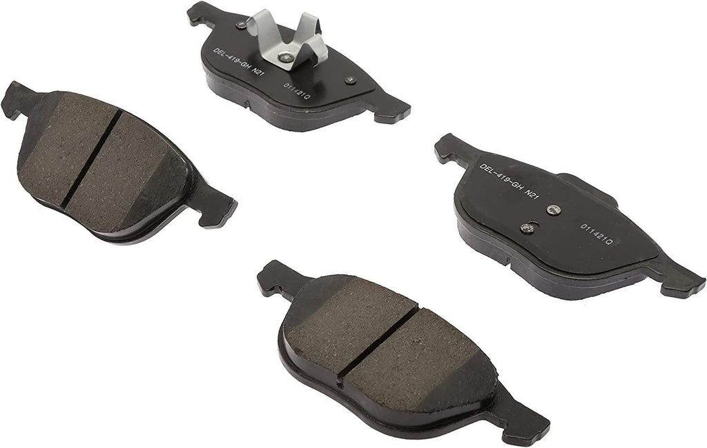 Gold 17D1044CF2 Ceramic Front Disc Brake Pad Kit