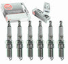 6 Pc NGK V-Power Spark Plugs Compatible with Mazda 6 3.0L V6 2003-2008