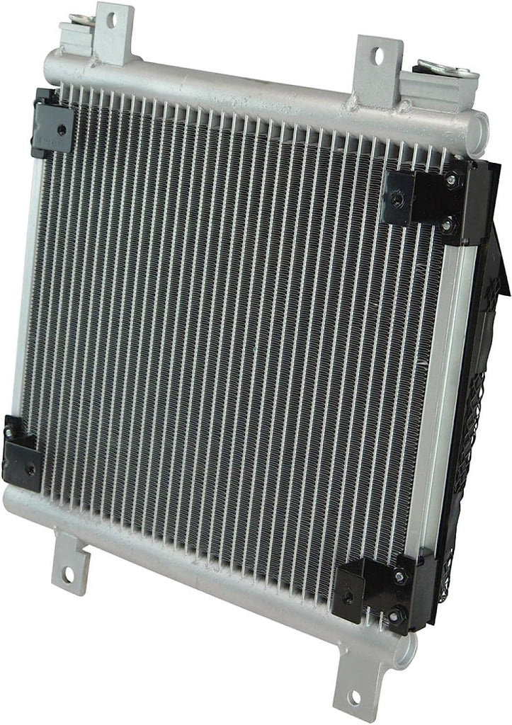 AC Condenser A/C Air Conditioning Direct Fit Compatible with 99-06 Isuzu NPR NQR