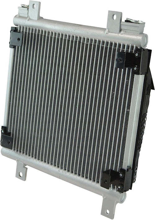 AC Condenser A/C Air Conditioning Direct Fit Compatible with 99-06 Isuzu NPR NQR