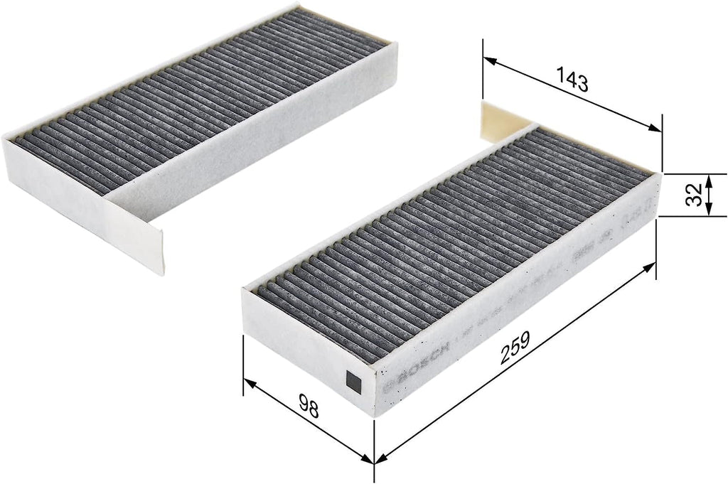 Bosch R5525 - Cabin Filter Activated-Carbon