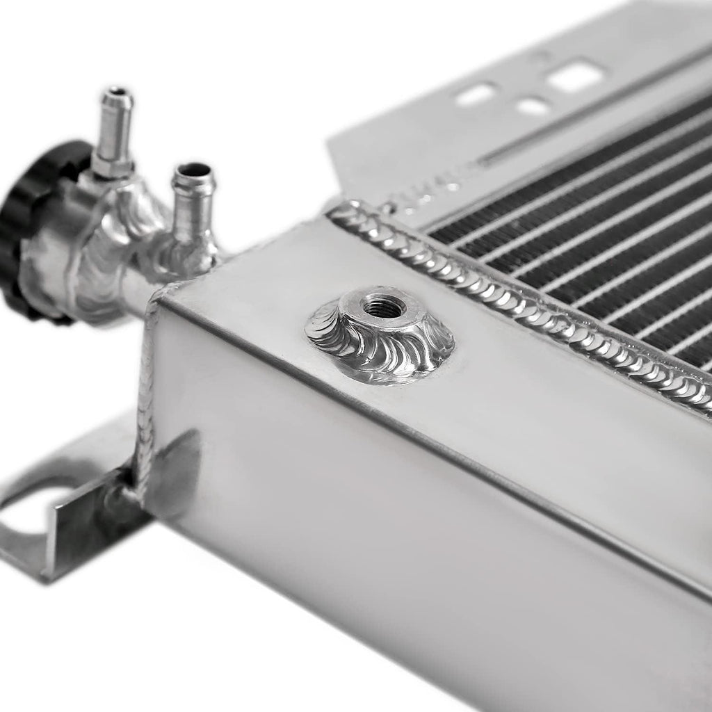 3 Row Racing Radiator Compatible with Ford F150 F-250 Bronco 1985-1996