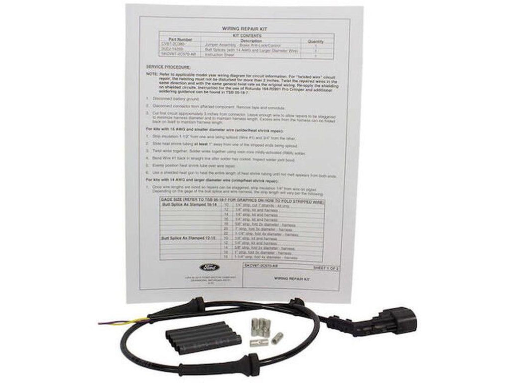 Front ABS Cable Harness - Compatible with 2012 - 2018 Ford Focus 2013 2014 2015 2016 2017