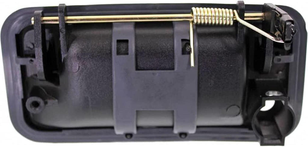 for Chevy C2500 Suburban Exterior Door Handle Rear - Back Door Textured Black 1992-1994 | with Key Hole | Trim: Base/Silverado | GM1915121 | 15991778