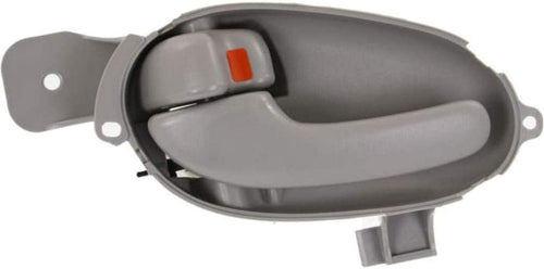 for Chevy Trailblazer EXT Interior Door Handle Front or Rear Driver Side Gray 2002-2006 | with Door Lock Button | Trim: Lt/North Face | GM1352171 | 25965490