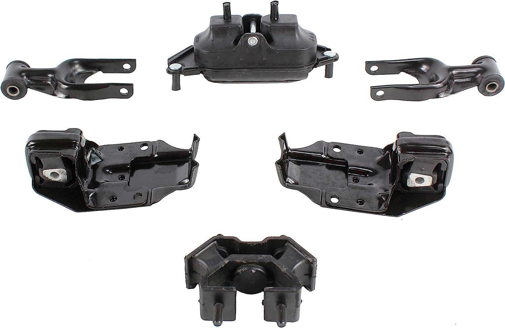 DNJ MMK1082 Complete Engine Motor & Transmission Mount Kit for 2000-2005 / Chevrolet/Impala / 3.4L / 6PCS
