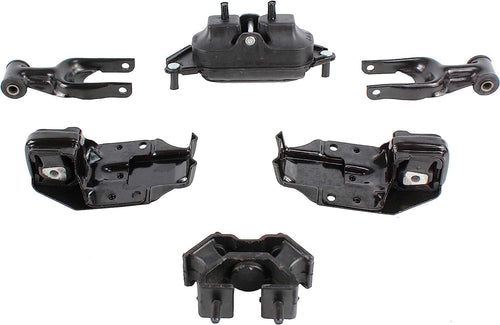 DNJ MMK1082 Complete Engine Motor & Transmission Mount Kit for 2000-2005 / Chevrolet/Impala / 3.4L / 6PCS