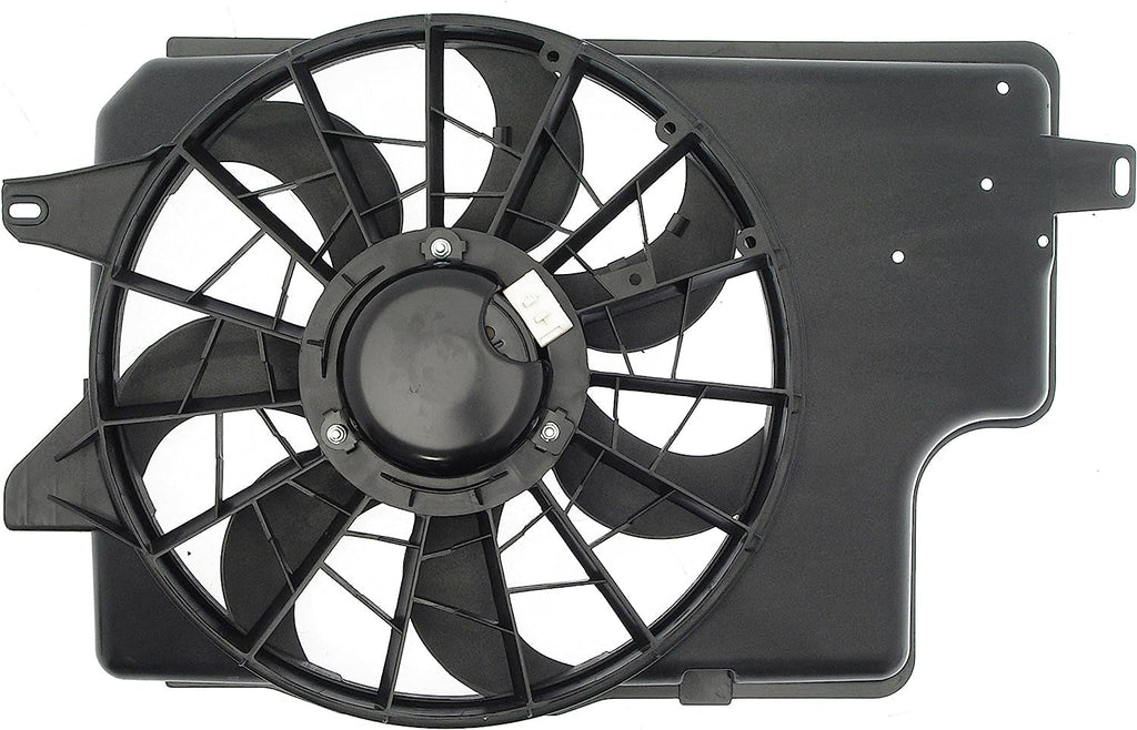 Dorman 620-128 Engine Cooling Fan Assembly Compatible with Select Ford Models,Black