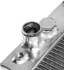3-Core/Row Light Aluminum Cooling Radiator Compatible with Jeep Cherokee Comanche 2.5L 4.0L 1991-2001