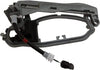 for BMW X5 2000-2006 Exterior Door Handle Driver Side | Front | W/Silver Cable | Metal | Replacement for 51218243615
