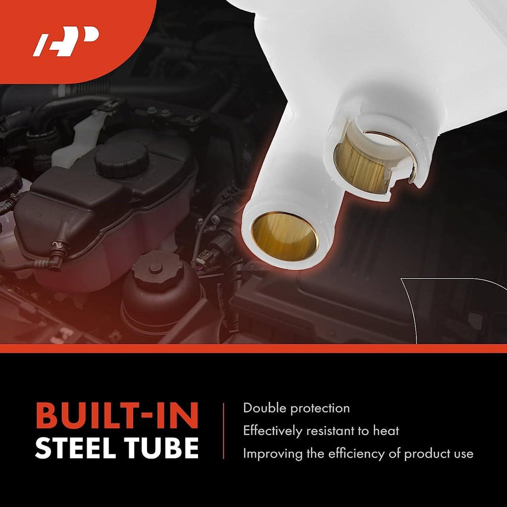 A-Premium Engine Coolant Overflow Recovery Reservoir Tank Compatible with Mercedes-Benz 190D 1984-1989, 190E 1984-1993, 260E 1987-1989, 300CE 1988-1992, 300E 1990-1992, Replace # 1245001749