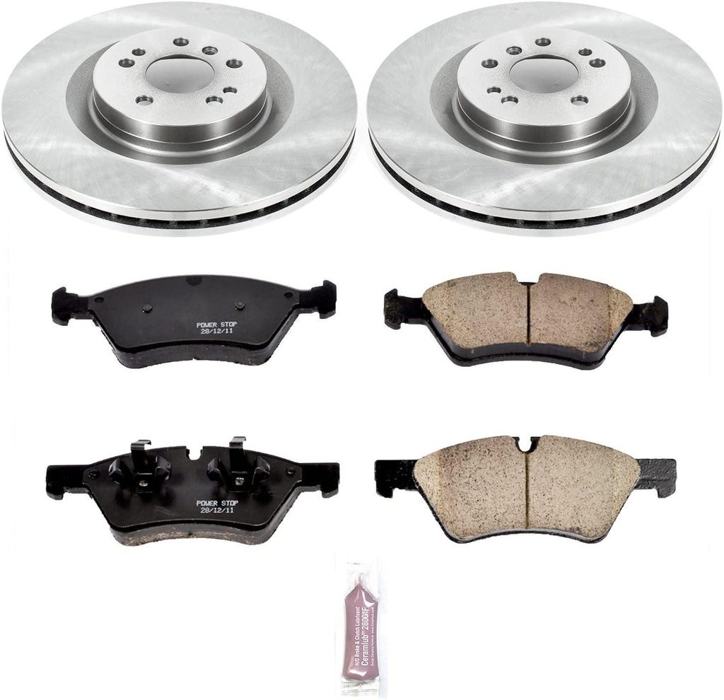 KOE6706 Autospecialty Front Replacement Brake Kit-Oe Brake Rotors & Ceramic Brake Pads
