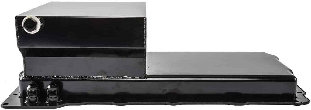 Street & Strip Engine Swap Oil Pan | for GM LS Series | Fits 1965-1972 A-Body,1967-1969 F-Body,1968-1972 X-Body | 14-Gauge Steel | 6-Quart Capacity plus Filter
