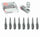 8 Pc NGK V-Power Spark Plugs Compatible with Ford F-100 5.0L 5.8L 5.9L 6.4L V8 1966-1976