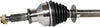 NCV83508 CV Axle Shaft Assembly - Left Front (Driver Side)