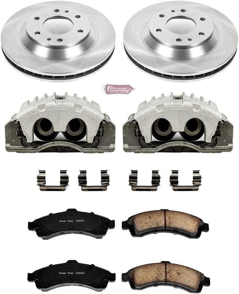 KCOE2057 Autospecialty 1-Click OE Replacement Brake Kit with Calipers