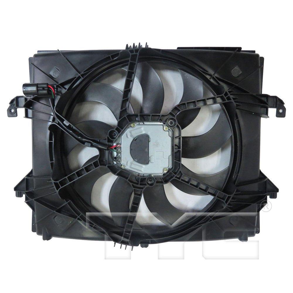 624040 Radiator & Condenser Cooling Fan Assembly W/ Brush-Less Motor New