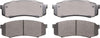 ADVICS AD0606 Ultra-Premium Rear Disc Brake Pad Set