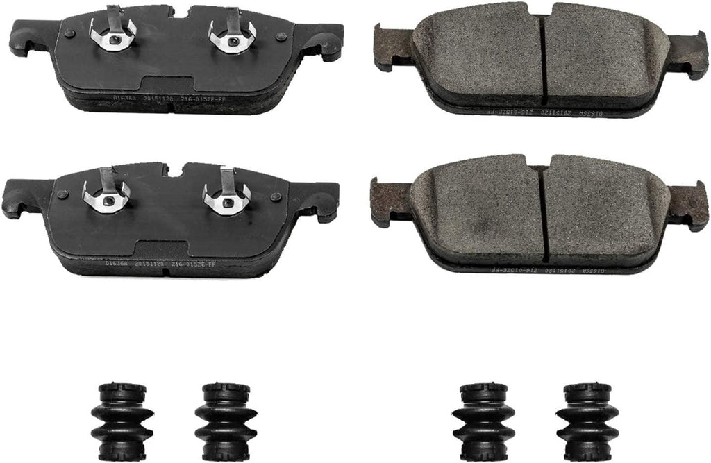 17-1636A, Z17 Front Ceramic Brake Pads with Hardware