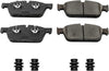 17-1636A, Z17 Front Ceramic Brake Pads with Hardware