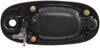 For Dodge Grand Caravan Exterior Door Handle Rear, Passenger Side - Side Sliding Door Textured Black (1996-2000) | with Key Hole| Trim:All Submodels