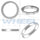 WHEEL CONNECT Hub Centric Rings, 66.6 to 57.1 Set of 4, Aluminium Alloy Hubrings 57.1 to 66.6, O.D:66.6Mm I.D 57.1Mm. A