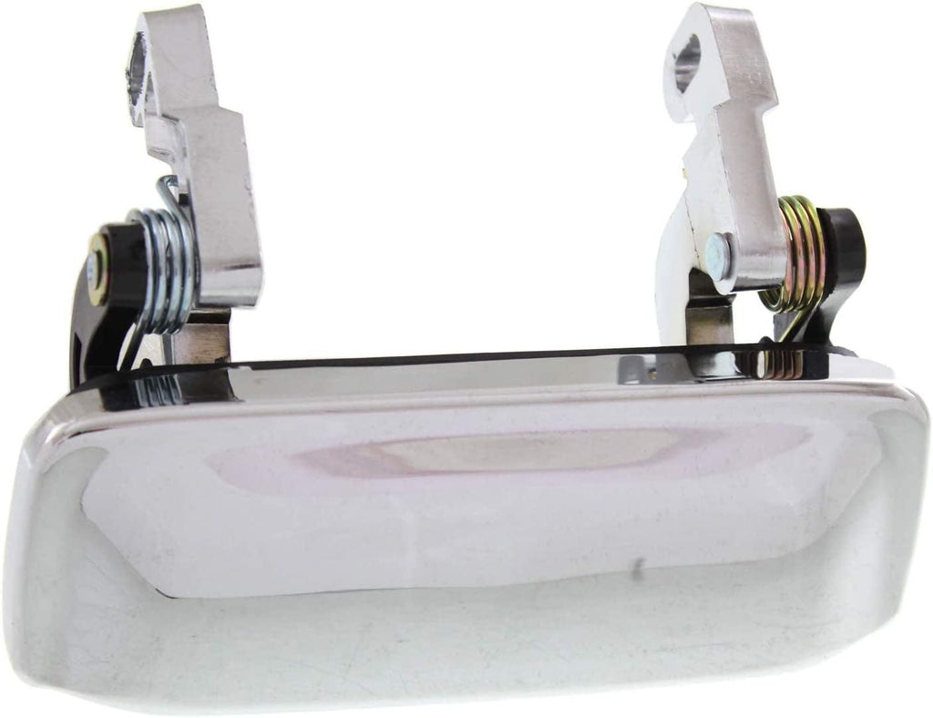 Front Door Handle Compatible with 2001-2011 Ford Ranger Outer All Chrome Metal Passenger and Driver Side