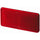 3326 Red Rectangular Reflex Reflector with Adhesive - greatparts