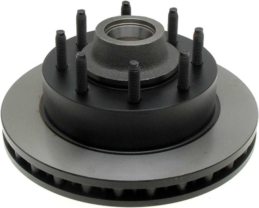 Gold 18A931 Black Hat Front Disc Brake Rotor and Hub Assembly