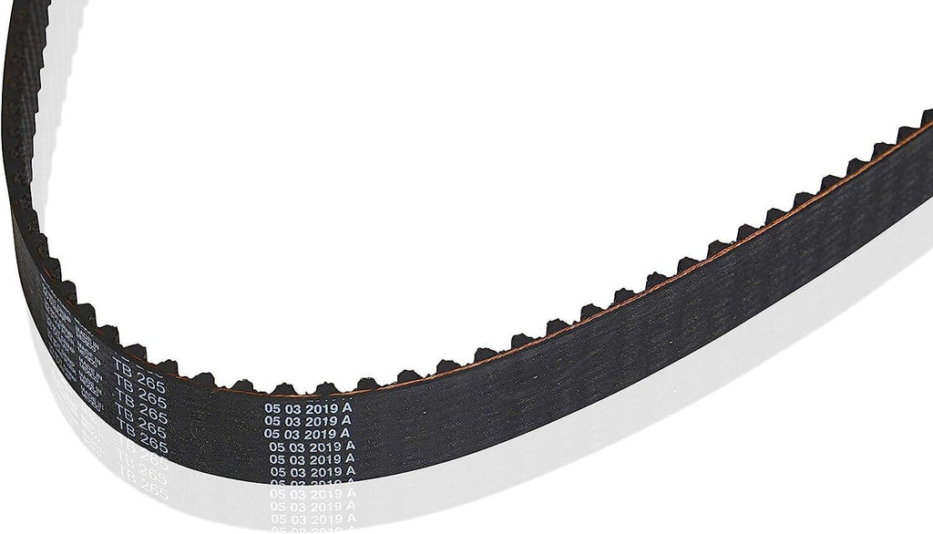 B265 Engine Timing Belt, Compatible with Chrysler, Dodge, Jeep, Plymouth, Manufactured & Validated to OEM Standards Black
