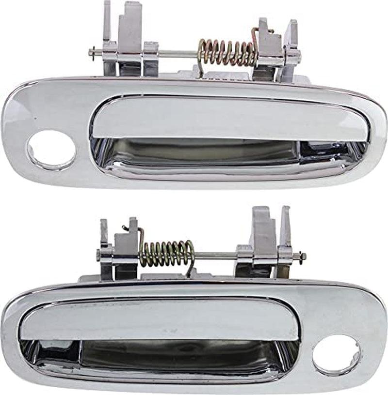 Front Exterior Door Handle Compatible with 2004-2006 Scion Xb, Set of 2, Driver and Passenger Side