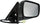 Dorman 955-794 Passenger Side Power Door Mirror - Heated for Select Subaru Models