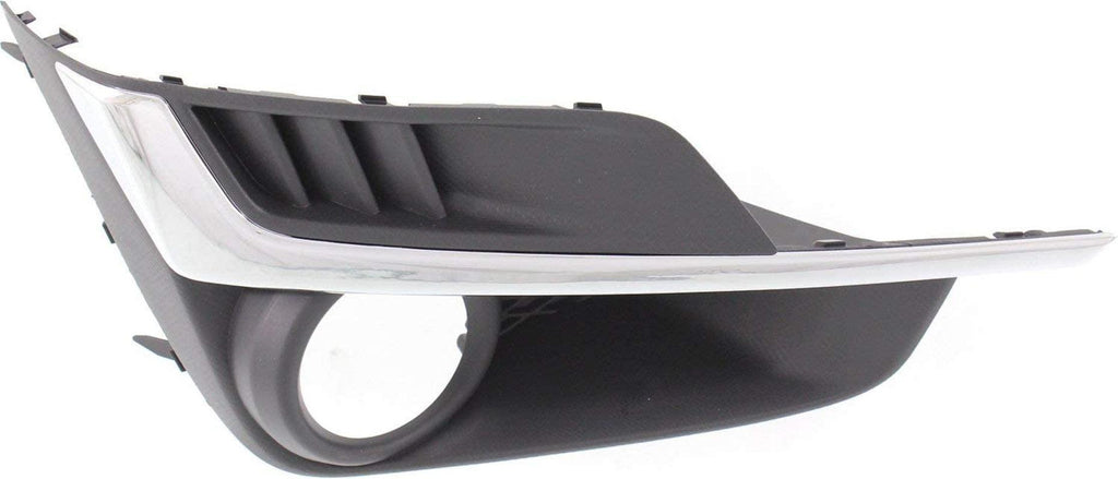 Fog Lamp Molding Compatible with 2015-2016 Subaru Impreza with Fog Lamp Hole Sedan/Wagon Passenger and Driver Side